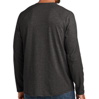 Carhartt Force ® Long Sleeve Pocket T Shirt, Carbon Heather, Back view