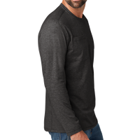 Carhartt Force ® Long Sleeve Pocket T Shirt, Carbon Heather, Right Sleeve view