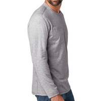 Carhartt Force ® Long Sleeve Pocket T Shirt, Heather Grey, Right Sleeve view