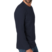 Carhartt Force ® Long Sleeve Pocket T Shirt, Navy, Right Sleeve view