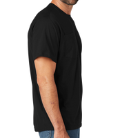 Carhartt Force ® Short Sleeve Pocket T Shirt, Black, Right Sleeve view