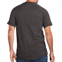 Carhartt Force ® Short Sleeve Pocket T Shirt, Carbon Heather, Back view