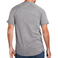 Carhartt Force ® Short Sleeve Pocket T Shirt, Heather Grey, Back view