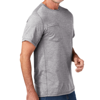 Carhartt Force ® Short Sleeve Pocket T Shirt, Heather Grey, Right Sleeve view