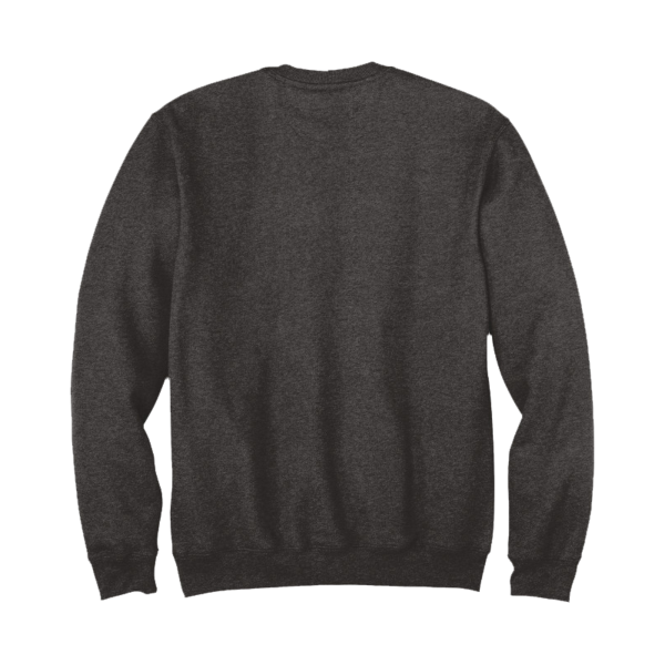 Carhartt Midweight Crewneck Sweatshirt, Carbon Heather, Back view