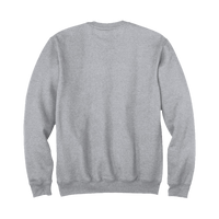 Carhartt Midweight Crewneck Sweatshirt, Heather Grey, Back view