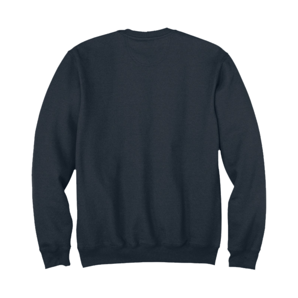 Carhartt Midweight Crewneck Sweatshirt, New Navy, Back view