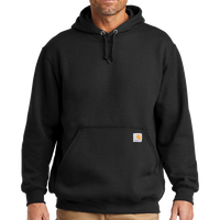 Carhartt Midweight Hooded Sweatshirt, Black, Front view