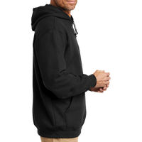 Carhartt Midweight Hooded Sweatshirt, Black, Right Sleeve view
