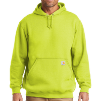 Carhartt Midweight Hooded Sweatshirt, Brite Lime, Front view