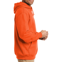 Carhartt Midweight Hooded Sweatshirt, Brite Orange, Right Sleeve view