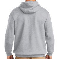 Carhartt Midweight Hooded Sweatshirt, Heather Grey, Back view