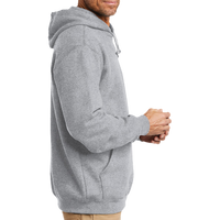 Carhartt Midweight Hooded Sweatshirt, Heather Grey, Right Sleeve view