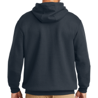Carhartt Midweight Hooded Sweatshirt, New Navy, Back view