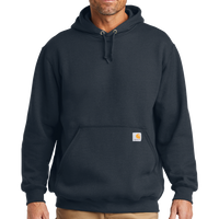 Carhartt Midweight Hooded Sweatshirt, New Navy, Front view