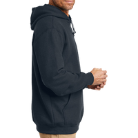 Carhartt Midweight Hooded Sweatshirt, New Navy, Right Sleeve view