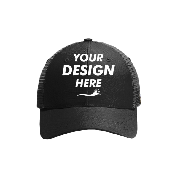 Carhartt Rugged Professional Series Cap, Black, Front view, Mockup