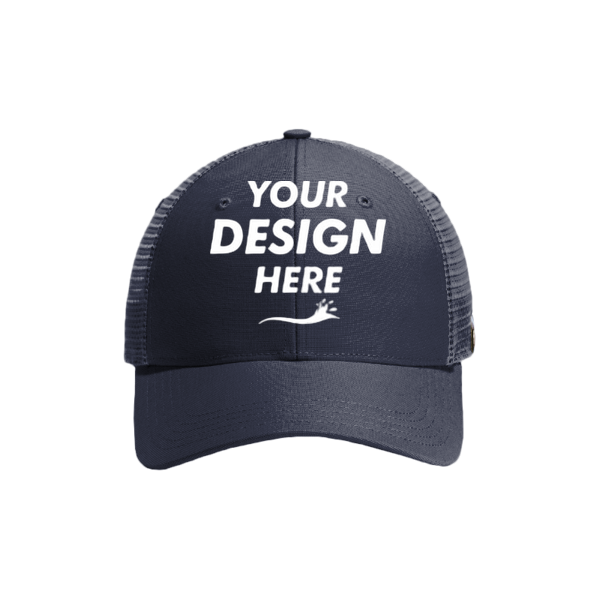 Carhartt Rugged Professional Series Cap, Navy, Front view, Mockup