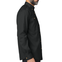 Carhartt Rugged Professional Series Long Sleeve Shirt, Black, Right Sleeve view
