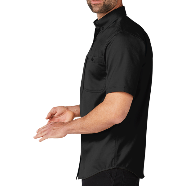 Carhartt Rugged Professional Series Short Sleeve Shirt, Black, Left Sleeve view