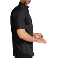 Carhartt Rugged Professional Series Short Sleeve Shirt, Black, Right Sleeve view