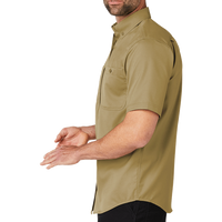 Carhartt Rugged Professional Series Short Sleeve Shirt, Dark Khaki, Left Sleeve view