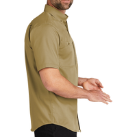 Carhartt Rugged Professional Series Short Sleeve Shirt, Dark Khaki, Right Sleeve view