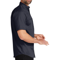 Carhartt Rugged Professional Series Short Sleeve Shirt, Navy, Right Sleeve view