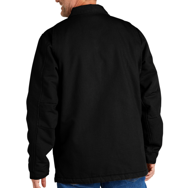 Carhartt Sherpa Lined Coat, Black, Back view