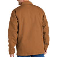Carhartt Sherpa Lined Coat, Carhartt Brown, Back view