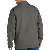 Carhartt Sherpa Lined Coat, Gravel, Back view