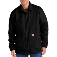 Carhartt Tall Sherpa Lined Coat, Black, Front view