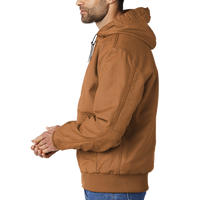 Carhartt Tall Washed Duck Active Jac, Carhartt Brown, Left Sleeve view