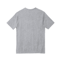 Carhartt Tall Workwear Pocket Short Sleeve T Shirt, Heather Grey, Back view