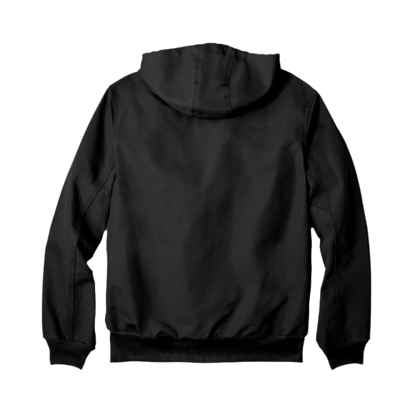 Carhartt Thermal Lined Duck Active Jac, Black, Back view