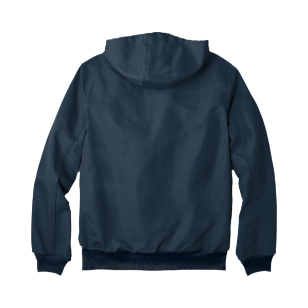 Carhartt Thermal Lined Duck Active Jac, Dark Navy, Back view