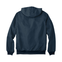 Carhartt Thermal Lined Duck Active Jac, Dark Navy, Back view
