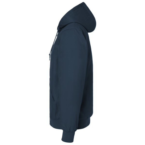 Carhartt Thermal Lined Duck Active Jac, Dark Navy, Left Sleeve view