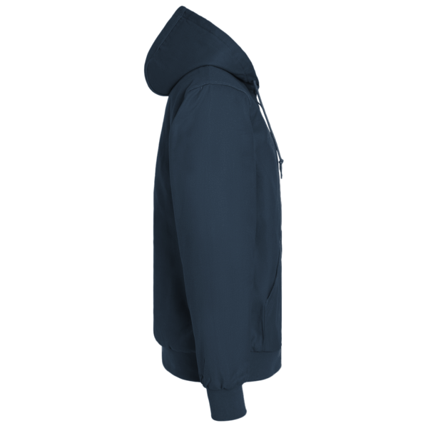 Carhartt Thermal Lined Duck Active Jac, Dark Navy, Right Sleeve view