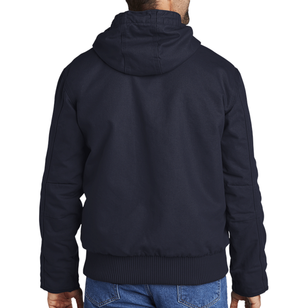 Carhartt Washed Duck Active Jac, Navy, Back view