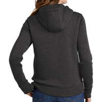 Carhartt Women's Clarksburg Full Zip Hoodie, Carbon Heather, Back view