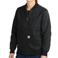 Carhartt Women's Rugged Flex ® Crawford Jacket, Black, Front view