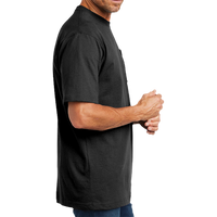 Carhartt Workwear Pocket Short Sleeve T Shirt, Black, Right Sleeve view