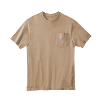 Carhartt Workwear Pocket Short Sleeve T Shirt, Desert, Front view