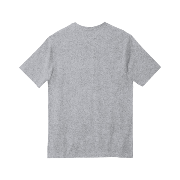 Carhartt Workwear Pocket Short Sleeve T Shirt, Heather Grey, Back view