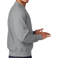 Champion Reverse Weave ® Garment Dyed Crewneck Sweatshirt, Concrete, Right Sleeve view