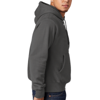 Champion Reverse Weave ® Garment Dyed Hooded Sweatshirt, New Railroad, Right Sleeve view