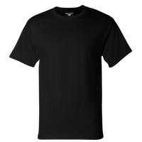 Champion Unisex Classic T-Shirt, Black, Front view