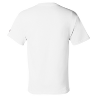 Champion Unisex Classic T-Shirt, White, Back view