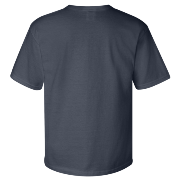Champion Unisex Heritage Jersey T-Shirt, Navy, Back view